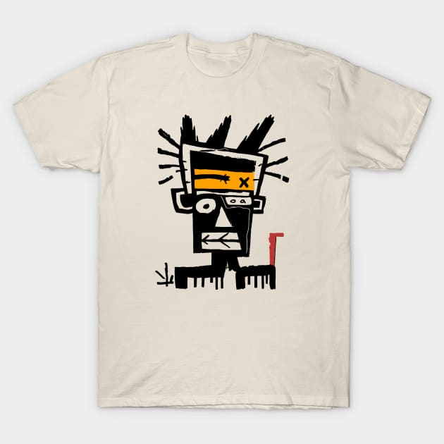 king crown basquiat T-Shirt by mojud